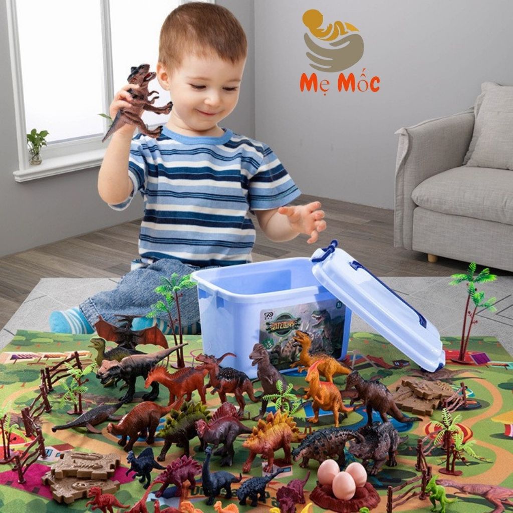 Đồ Chơi Trẻ Em Mô Hình 58 Động Vật Hoang Dã Giúp Con Phát Triển Trí Tuệ, Tư Duy, Shop Mẹ Mốc ,DV58