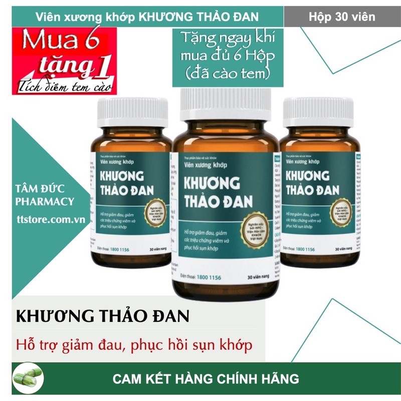 Khương Thảo Đan  Hỗ trợ giảm đau