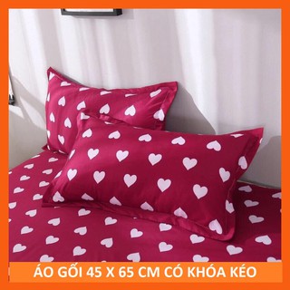 Áo gối nằm có khóa kéo 45 x 65 mẫu cho bạn gái
