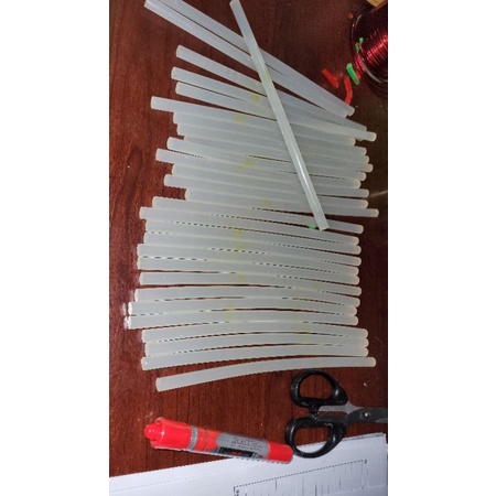 100 cây keo nến silicon loại to 11mm, đai 240mm