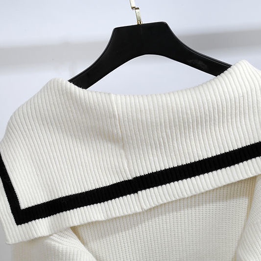 Set áo len phối chân váy thời trang thu đông sành điệu cho nữ 2021 #31