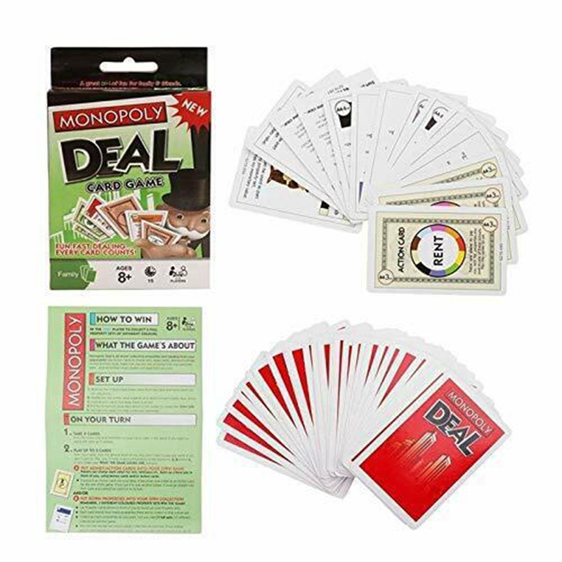 Bộ Thẻ Chơi Game Monopoly Deal Dành Cho Bé