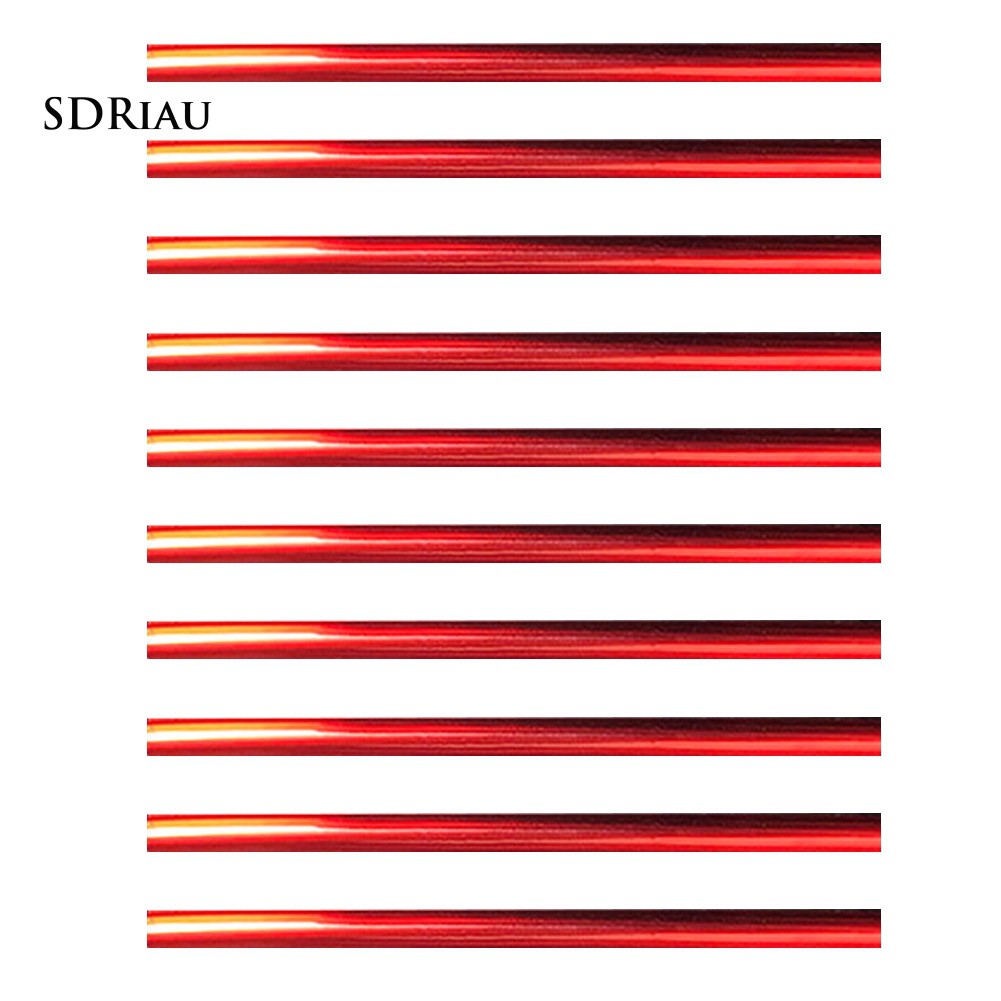 10 Miếng Dán Chữ U Dài 20cm Dùng Trang Trí Lỗ Thông Gió Xe Hơi