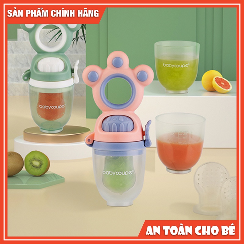 Túi Nhai Chống Hóc Silicon Ăn Dặm Hình Gấu AAG 309 314 hàn quốc cho bé. Vkid Store