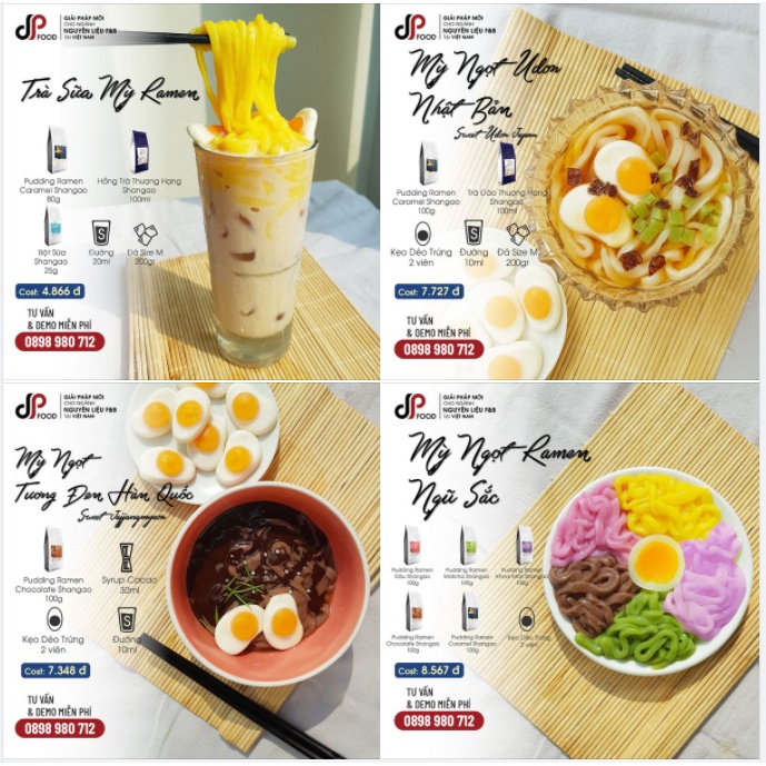 BỘ DỤNG CỤ CẮT SỢI PUDDING RAMEN SHANGAO, TẠO SỢI MỲ NGỌT