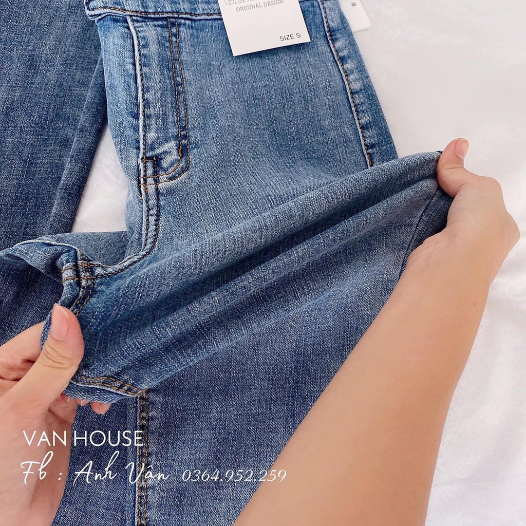 [Mã WASTMAY giảm 15% tối đa 30K đơn 150K] Bán sỉ quần bò cạp cao 2 khuy cho nữ | BigBuy360 - bigbuy360.vn