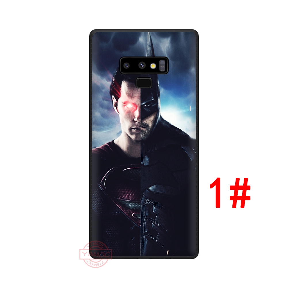 Ốp Điện Thoại Silicon Họa Tiết Batman Vs Superman Cho Samsung Galaxy S7 Edge S8 S9 S10 Plus Note 8 9 114z