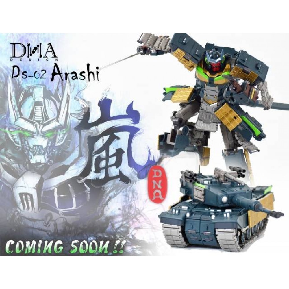 Mô hình DNA Design Transformers: DS-02 - Arashi
