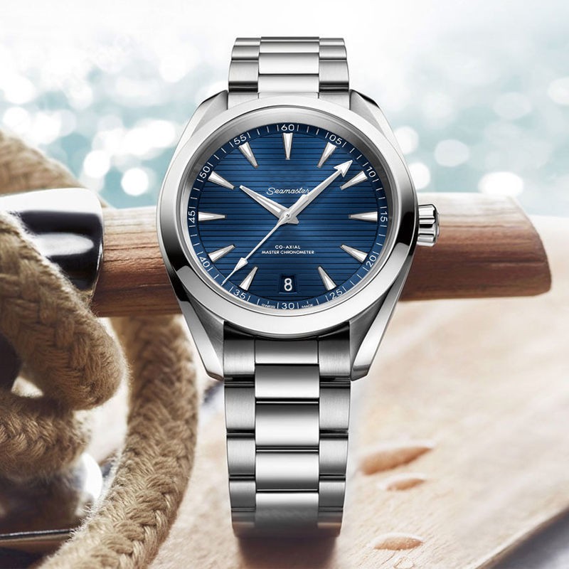 （Bolanxun） Dây đeo đồng hồ bằng thép không gỉ OMEGA phù hợp với Omega Seamaster 150 mét 220 dây đeo bằng thép không gỉ x