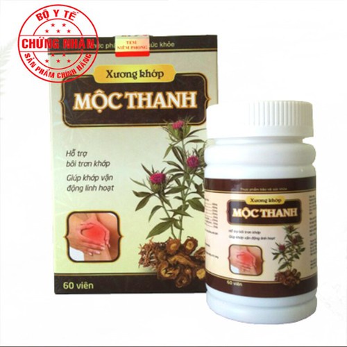 XƯƠNG KHỚP MỘC THANH HỘP 60 Viên Bao Check mã vạch của bộ công thương