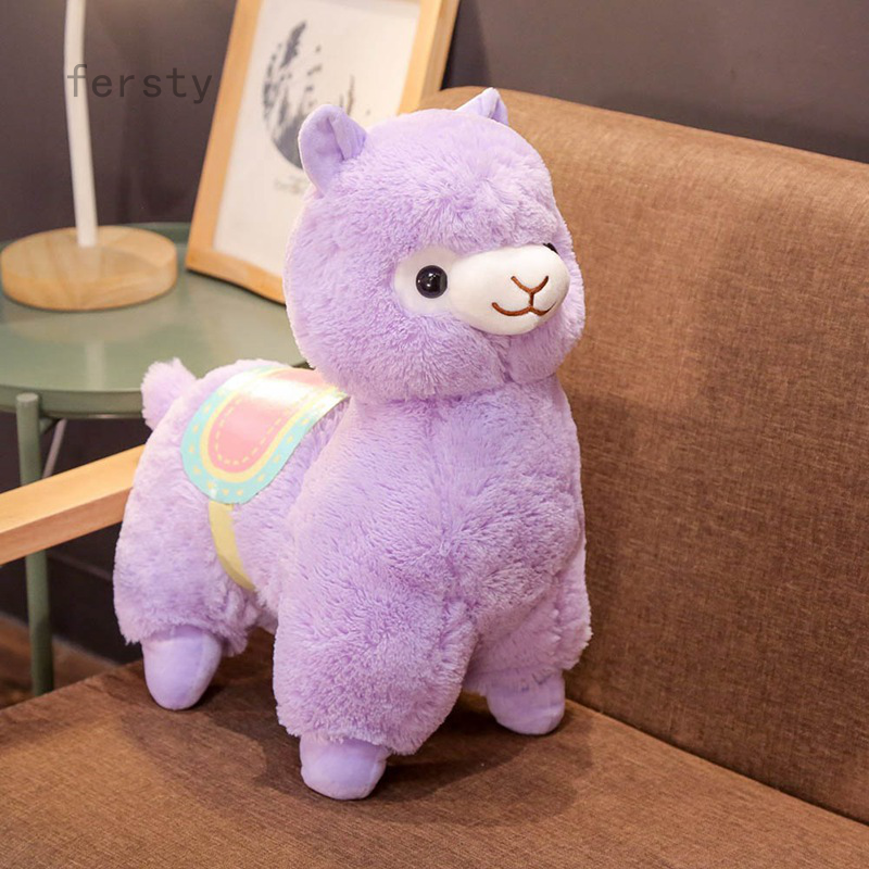 Lạc Đà Alpaca Nhồi Bông Nhiều Màu Dễ Thương Độc Đáo
