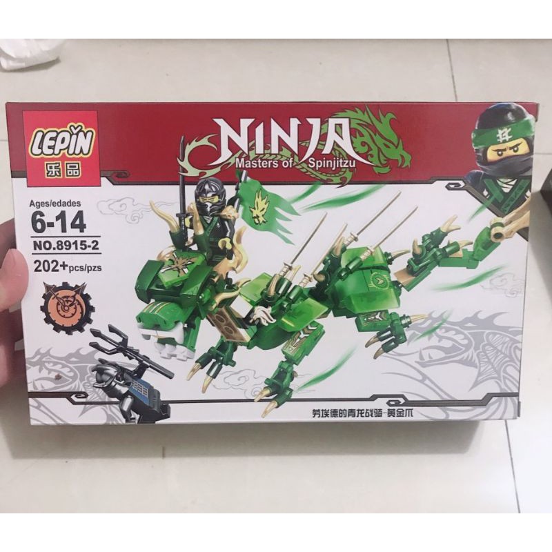 XẾP HÌNH THÔNG MINH NONLEGO NINJA RỒNG CHIẾN