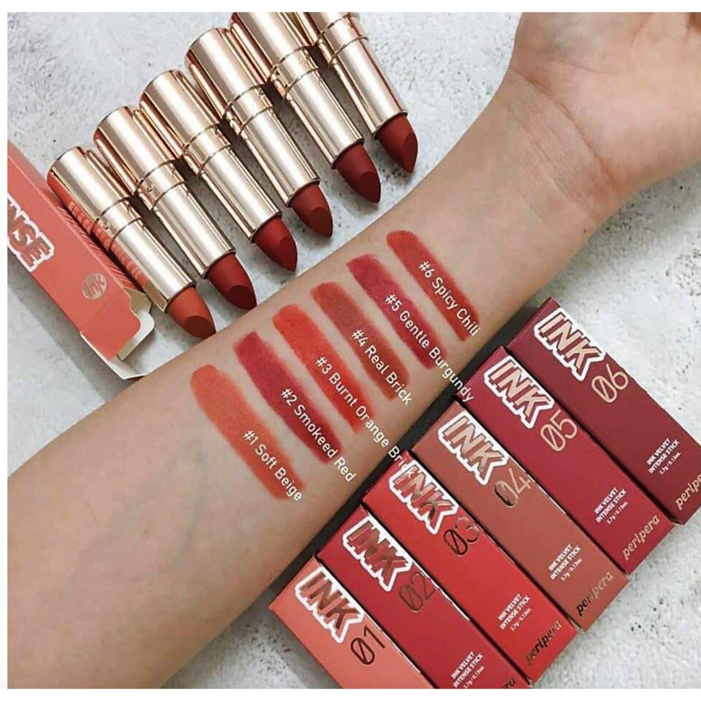 tuan87 Son Thỏi Peripera Ink Velvet Intense Stick tuan87