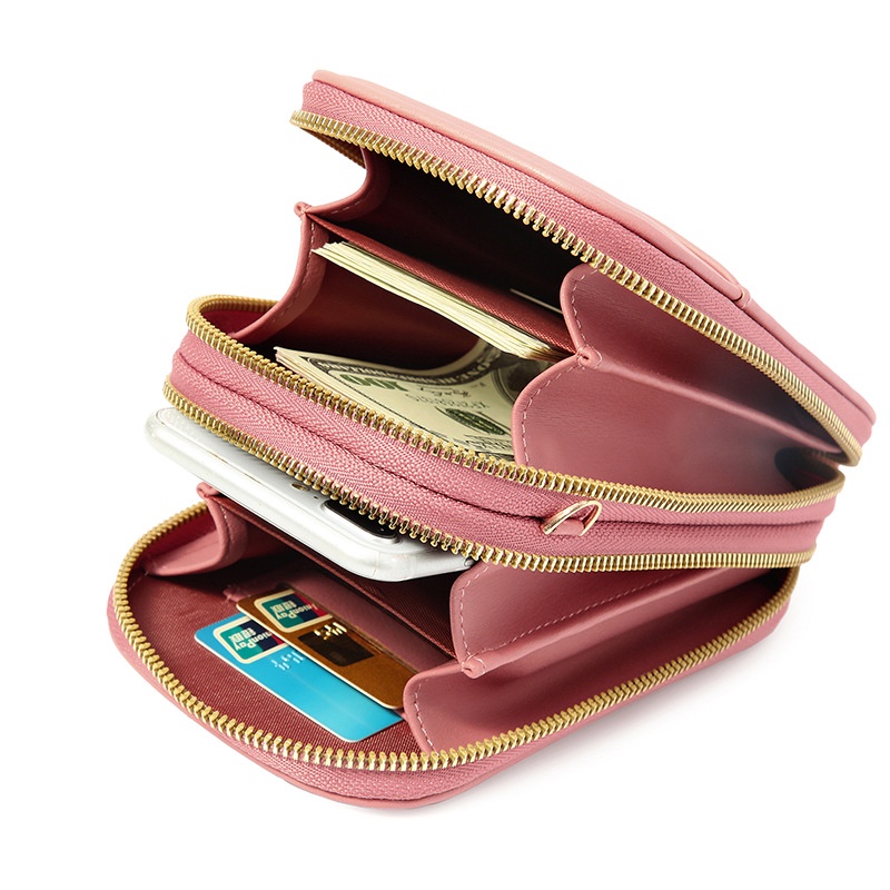 IELGY Túi Đeo Vai Hình Oval Đựng Điện Thoại Thời Trang Cho Nữ