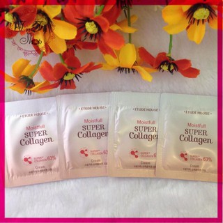 COMBO 10 GÓI Sample Kem Dưỡng Phục Hồi Bổ Sung Collagen Cho da MOISTFULL SUPER COLLAGEN