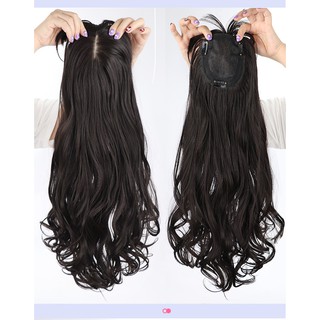 BỘ CHE HÓI PHỦ BẠC MỚI - TÓC XOĂN 55CM
