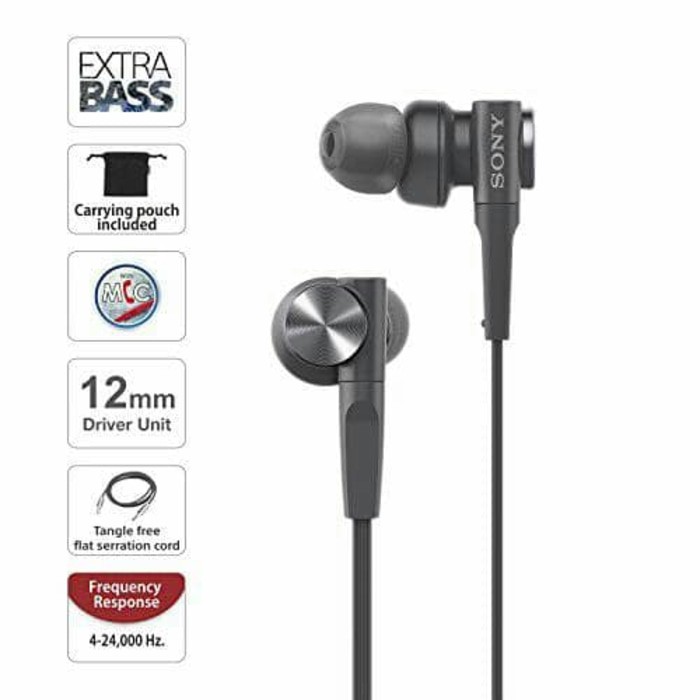 Tai nghe Sony extra bass MDR-XB55AP kèm Mic