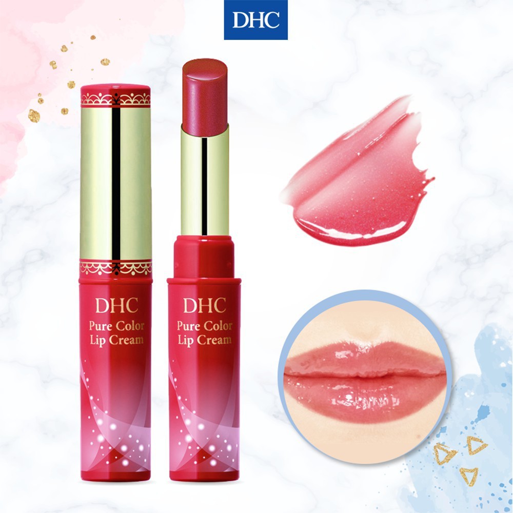 [Mã COSDHCT2 giảm 10% đơn 250K] Son dưỡng ẩm DHC Pure Color Lip Cream có màu (1.4g) - RS102