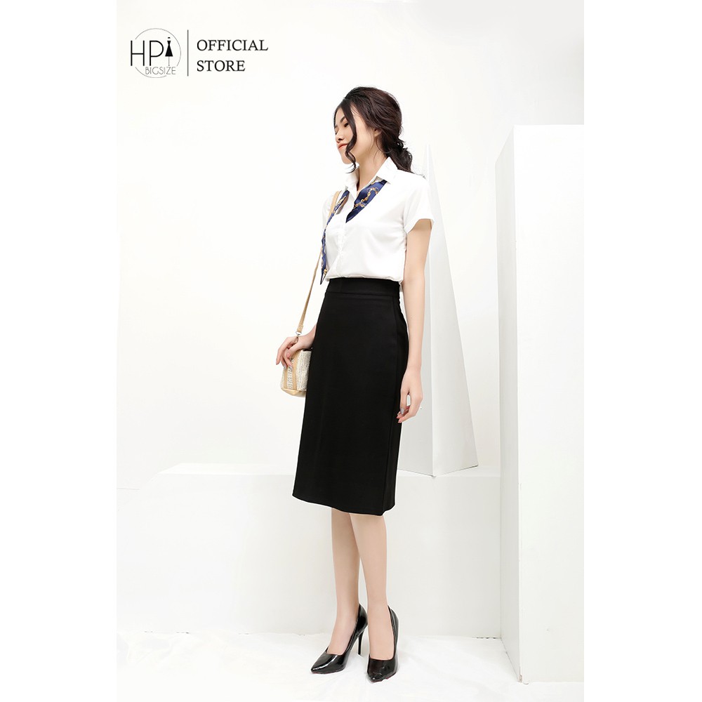 Chân váy chữ A cạp cao chất umi H&P TT-HOT - MSF 601