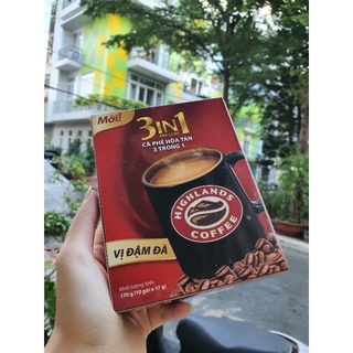 cà phê 3in1 highland hộp thơm ngon
