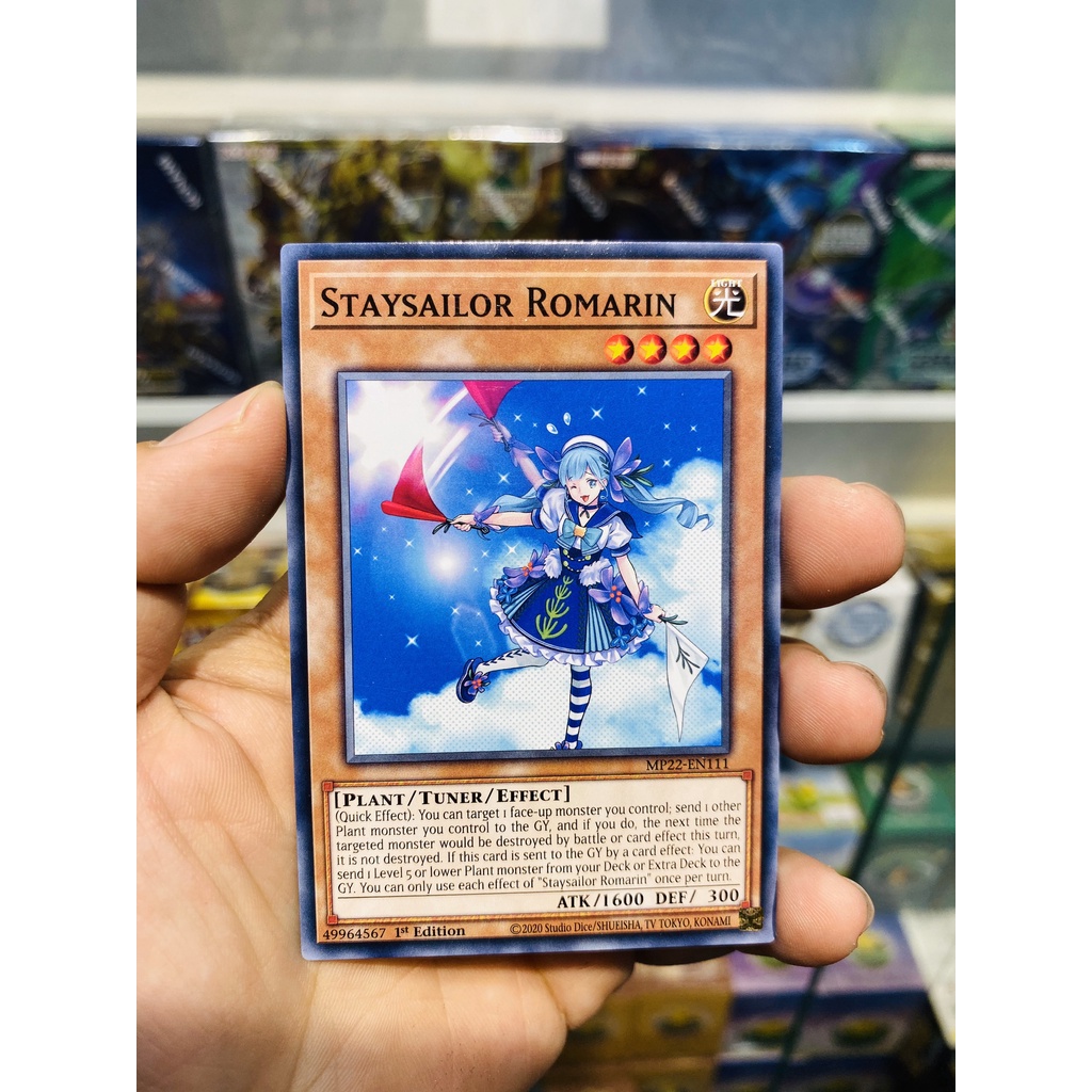 Thẻ Bài YugiOh!Mã MP22-EN111 - Staysailor Romarin - Common - 1st Edition