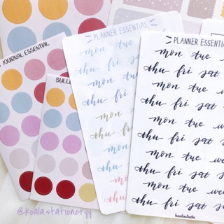 Bullet Journal Sticker - Combo sticker “Essentials”