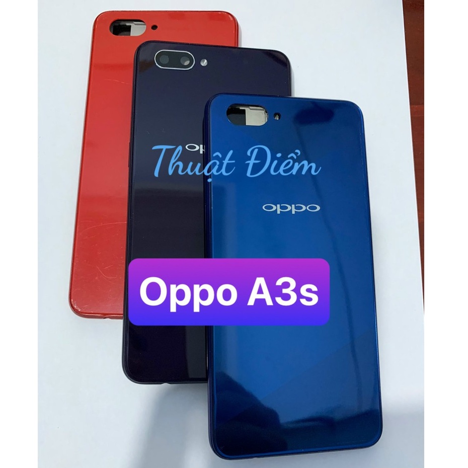 lưng vỏ oppo A3s lỗ chọc sim phía dưới