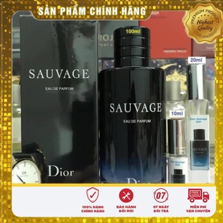 [CHÍNH HÃNG] - Nước Hoa Nam Dior Sauvage EDP - Nước Hoa Nam Chính Hãng (90% Nam Đã Xịt Là Nghiện)