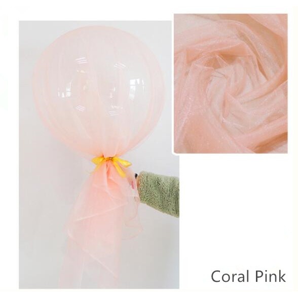 Cuộn Vải Lưới Kích Thước 2M X1.66M Trang Trí Tiệc Cưới Sinh Nhật