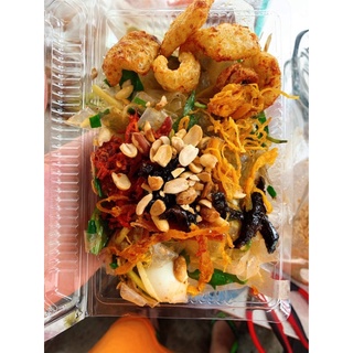 bánh tráng phơi sương trộn