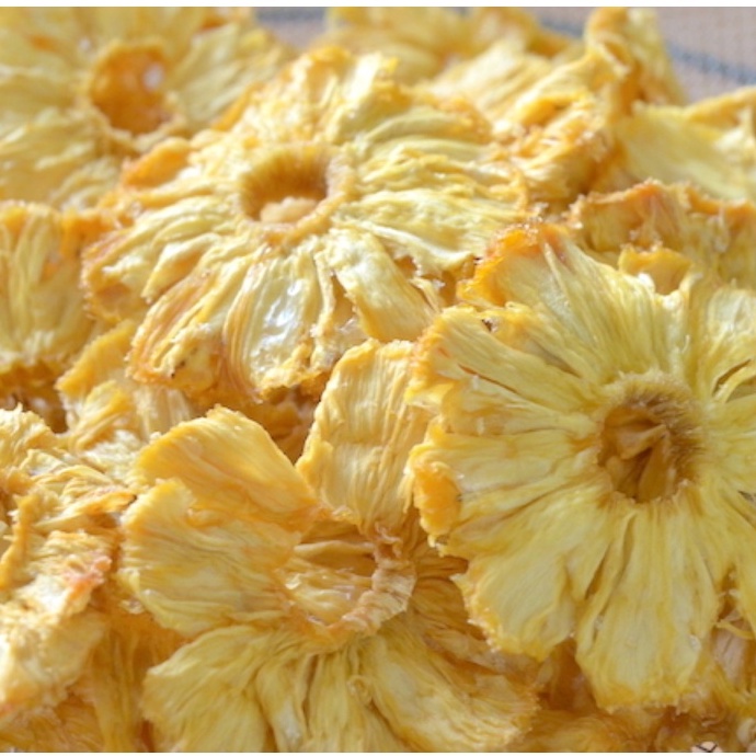 (miễn phí đường viên) Dried pineapple / Khóm (dứa) sấy (hàng xuất khẩu) | BigBuy360 - bigbuy360.vn