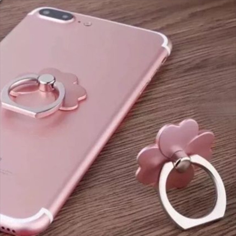 Giá đỡ nhẫn gắn điện thoại xỏ ngón tay kiểu dáng xinh xắn tiện dụng
