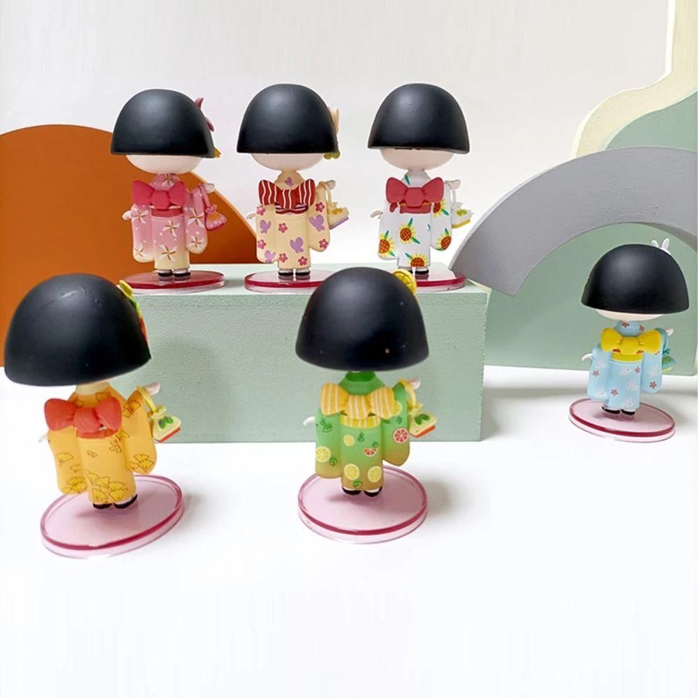 LILYES Mô Hình Nhân Vật Maruko Dễ Thương Dùng Trang Trí