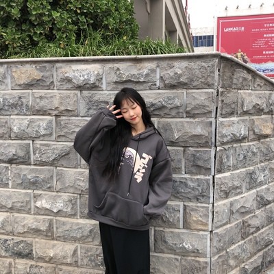 Áo Hoodie Khủng Long Ulzzang Nữ Cá Tính Form Rộng Rãi Nỉ Bông HD10 - Liti shop | BigBuy360 - bigbuy360.vn
