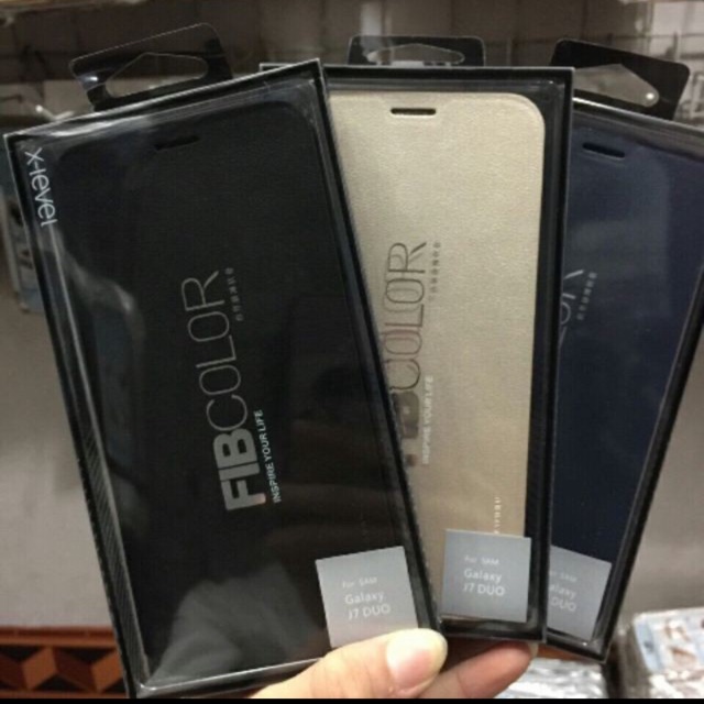 Bao da hãng FIB color cho samsung J7 pro
