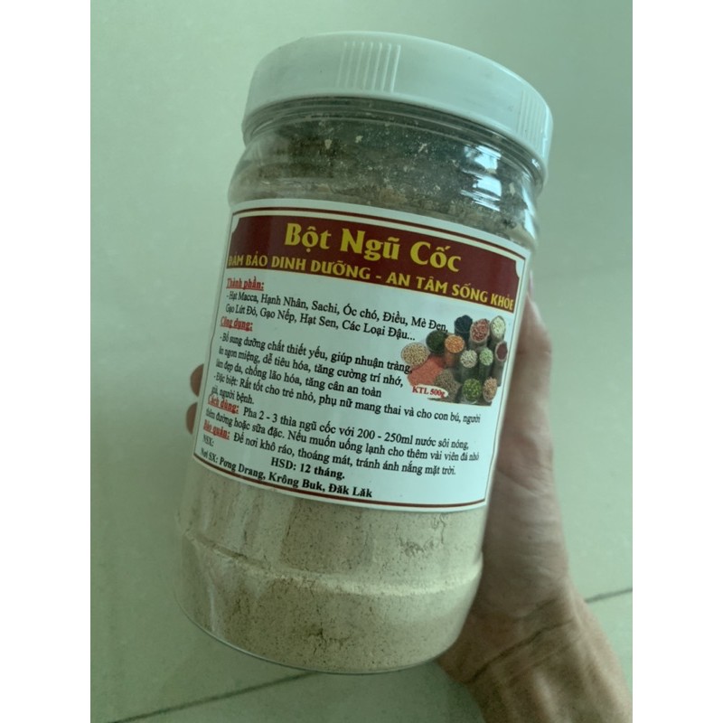 bột ngũ cốc đảm bảo dinh dưỡng-an tâm sống khoẻ