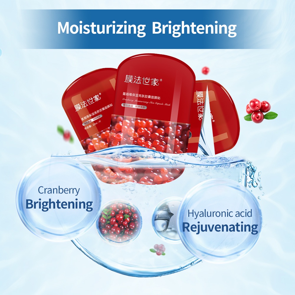 MASK FAMILY Mặt Nạ Viên Nang Gia Đình Dưỡng Ẩm Làm Sáng Da 25ml*1pcs | BigBuy360 - bigbuy360.vn