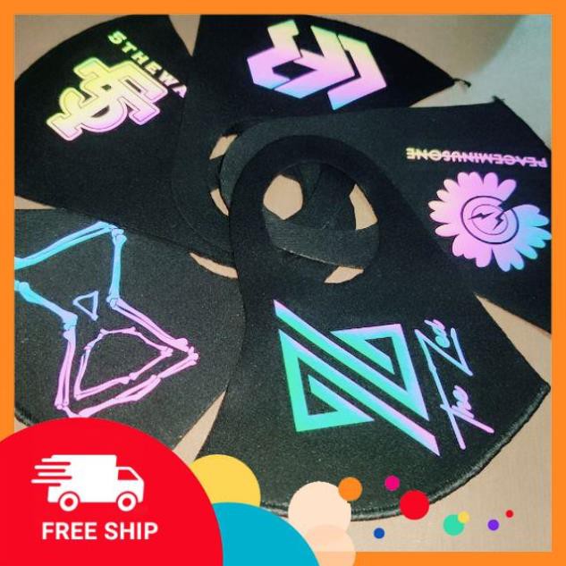 Khẩu Trang The Zed Phản Quang 7 Màu Vải Poly 2 Da Cao Cấp 3D Mask | BigBuy360 - bigbuy360.vn