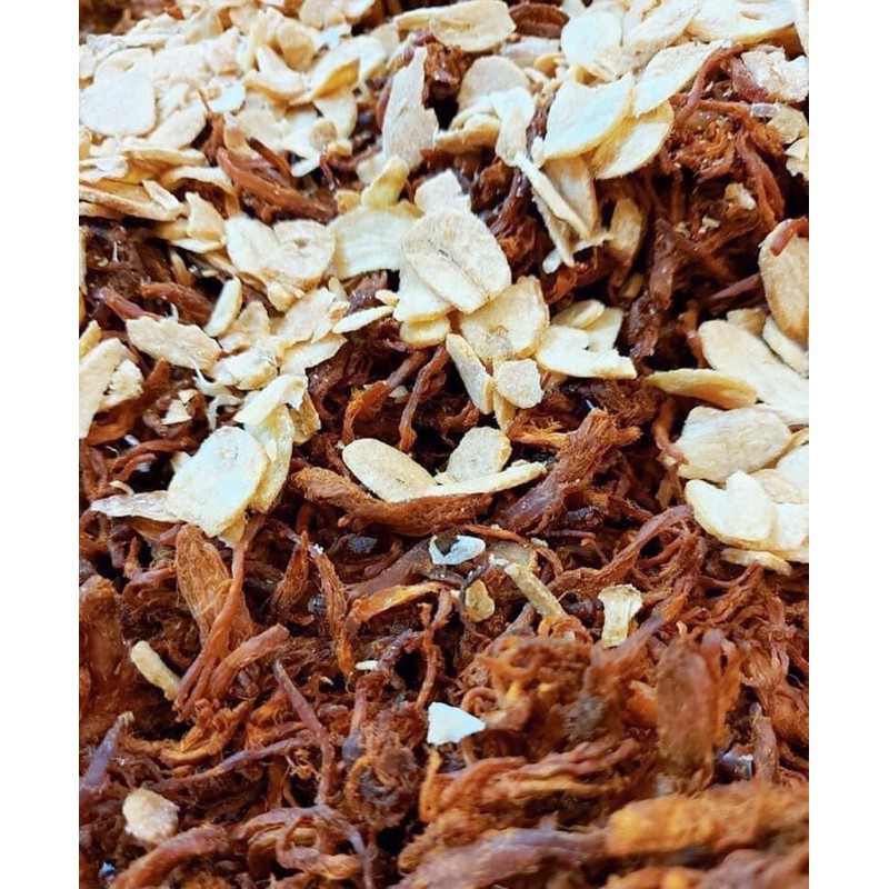 Heo khô cháy tỏi 500g