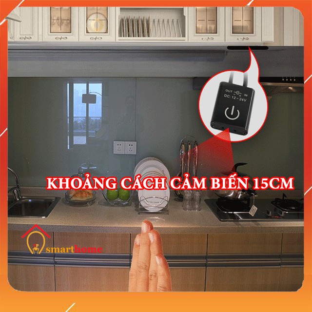 Công Tắc Cảm Ứng Tiệm Cận 12-24V Khoảng Cách Cảm Biến 10-15cm