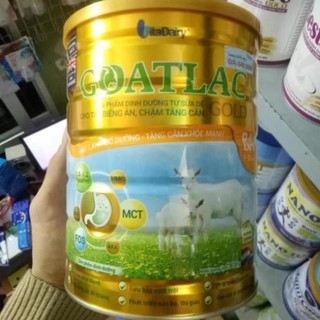 Sữa dê goatlac gold ba lon 800g date mới nhất 2022