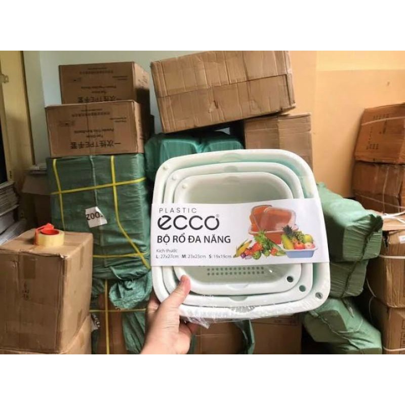 Bộ rổ 6 món ecoco siêu dày dặn