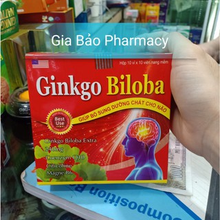 Viên uống GINKGO BILOBA 240MG giúp bổ sung dưỡng chất cho não bộ