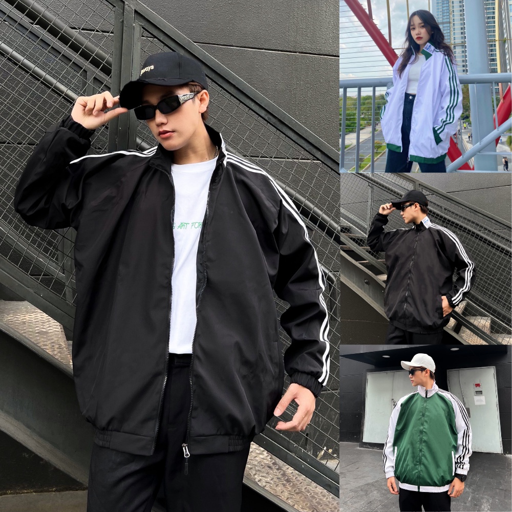 Áo khoác bóng chày ❤️ Áo bomber form rộng vải dù thời trang Hàn Quốc chống nắng dáng Unisex nam nữ D08