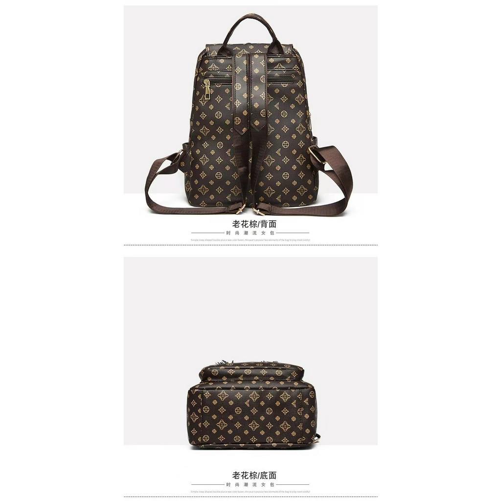 Balo Da Thật Phong Cách Hàn Quốc Đơn Giản Cho Nữ