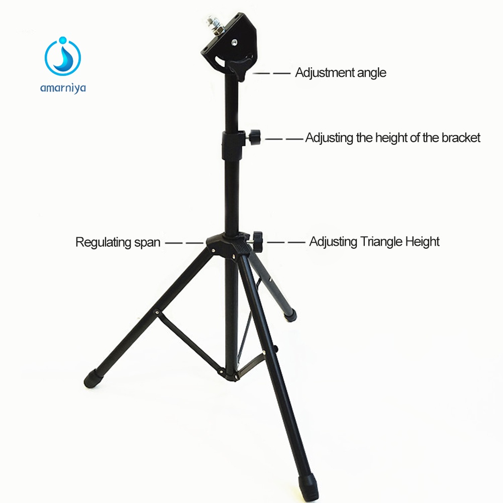 ♥Máy AMAR♥ Giá Đỡ Ba Chân Bằng Kim Loại Có Thể Điều Chỉnh Cho Trống 8 Inch