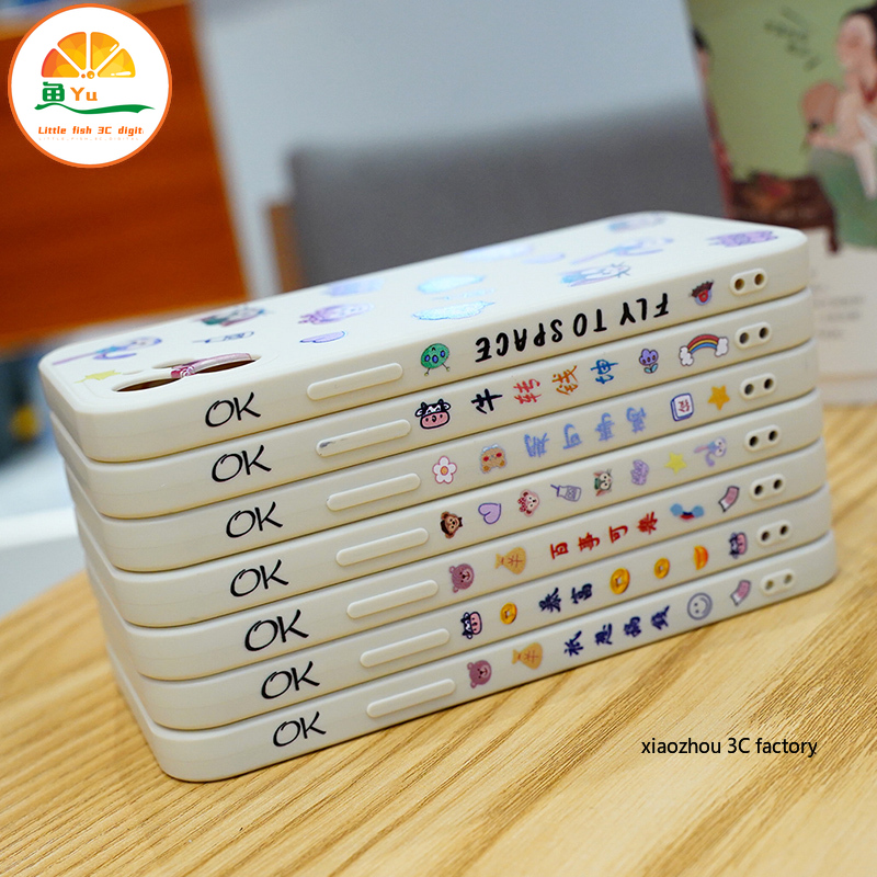 Ốp Lưng Họa Tiết Hình Chú Bò Sữa Thời Trang Cho Iphone 12 Pro Max 11 Pro Max I7 Xsmax Xr Se2020 Xs 7plus 8plus 6plus | BigBuy360 - bigbuy360.vn