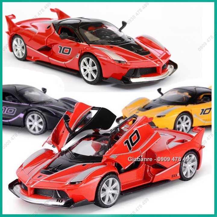 Xe Mô Hình Kim Loại Siêu Xe Ferrari FXXK Tỉ Lệ 1:32 - 9688