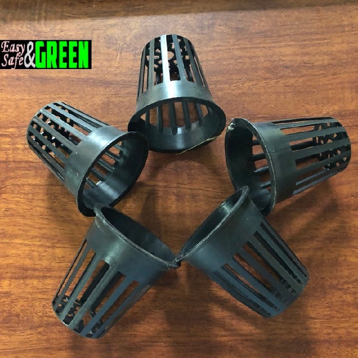 2000 rọ nhựa trồng rau thủy canh phi 65 màu đen hoặc trắng