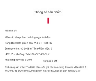[w2]Tai nghe thể thao bluetooth không dây